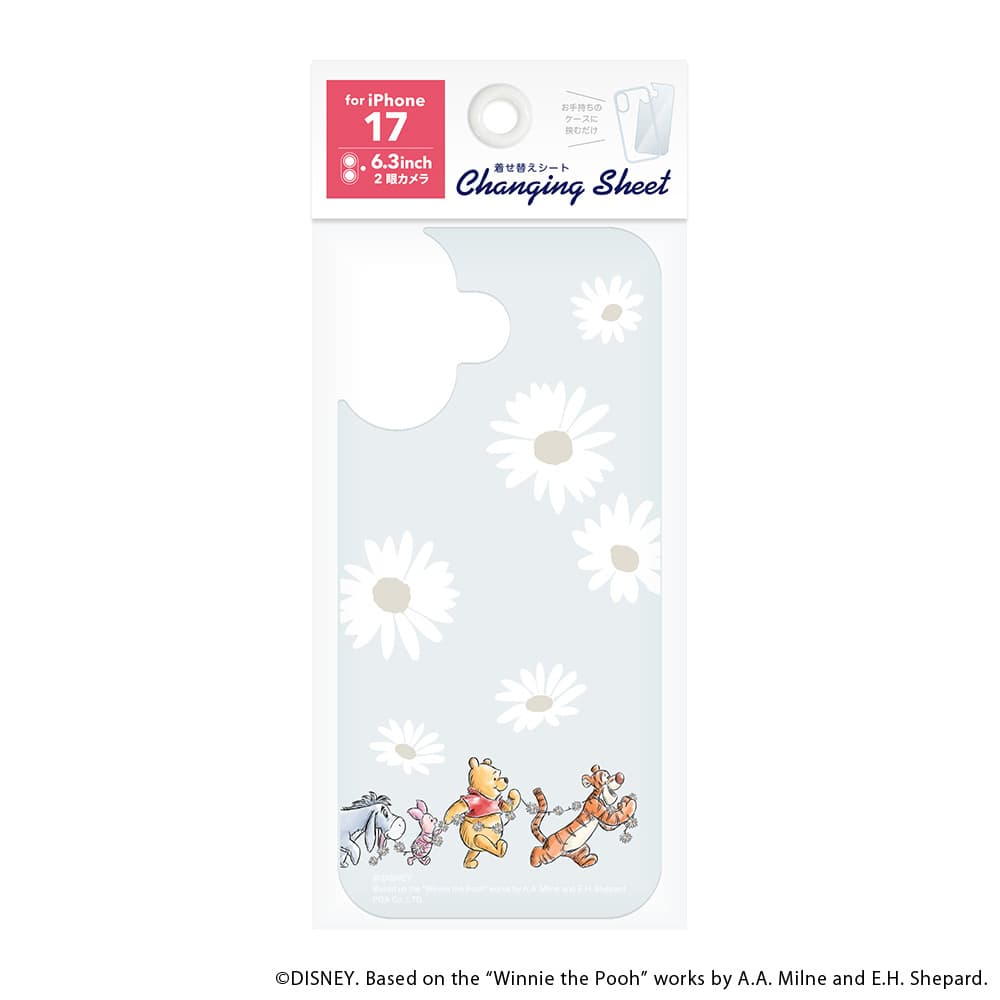 PGA iPhone 17 Changeable Sheet Winnie the Pooh / A PG-DSH25A04POO 3g