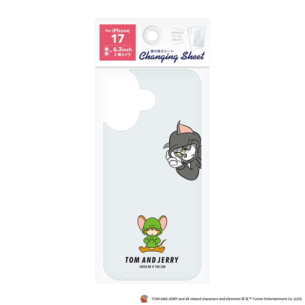 PGA iPhone 17 Changeable Sheet Tom and Jerry/D PG-WSH25A04TAJ 3g