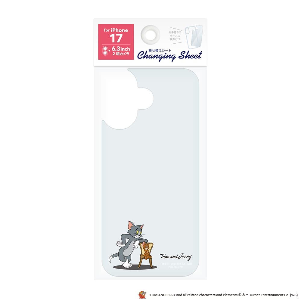 PGA iPhone 17 Changeable Sheet Tom and Jerry/F PG-WSH25A06TAJ 3g