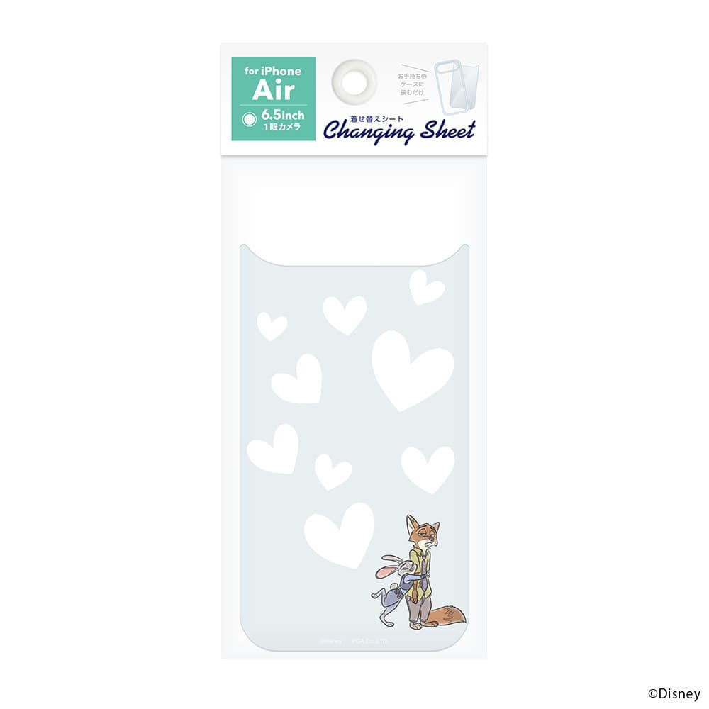 PGA iPhone Air Changeable Sheet Zootopia/A PG-DSH25C03ZTP 3g