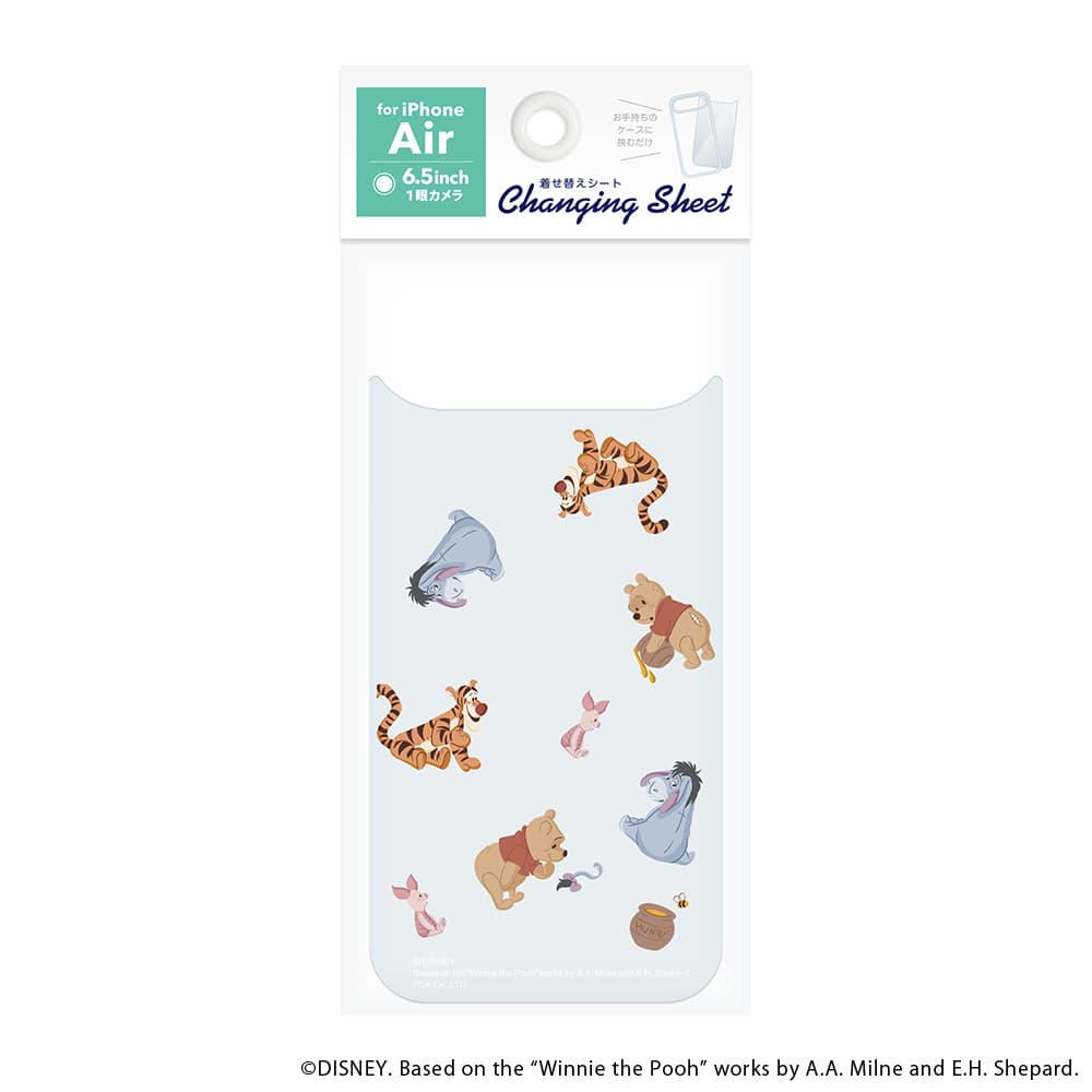 PGA iPhone Air Changeable Sheet Winnie the Pooh / B PG-DSH25C08POO 3g
