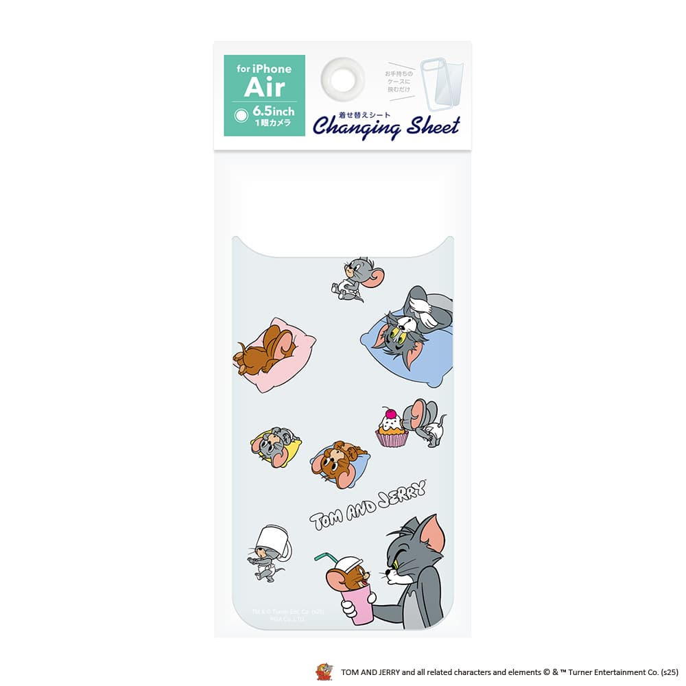 PGA iPhone Air Changeable Sheet Tom and Jerry/C PG-WSH25C03TAJ 3g