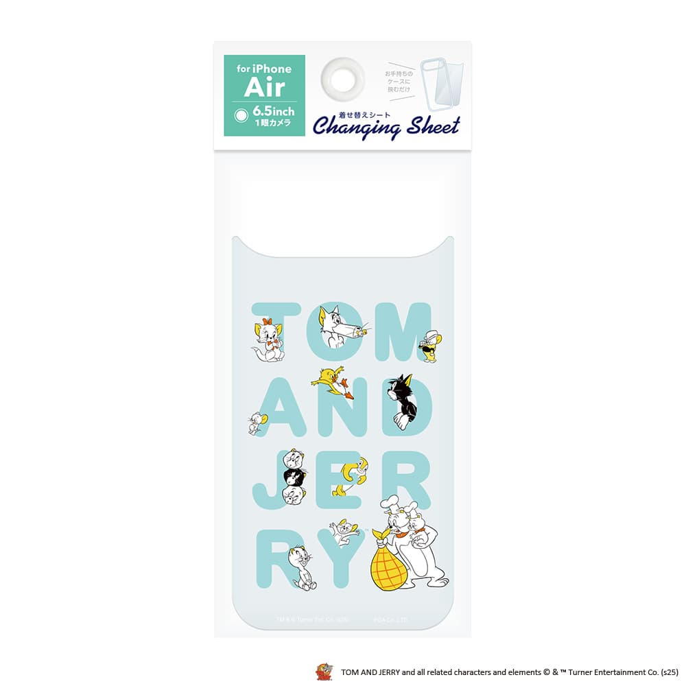 PGA iPhone Air Changeable Sheet Tom and Jerry/E PG-WSH25C05TAJ 3g