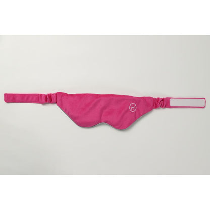 HIRUNEGAO Weighted Eye Mask - White Pink