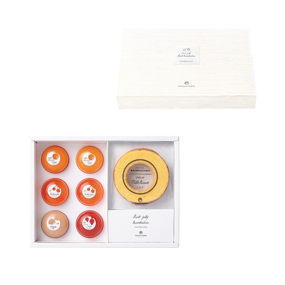 Hokkaido Milk Baumkuchen & Premium Fruit Jelly A564