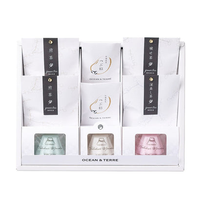 Fuji Scenic Handmade Monaka & Japanese Tea Set A698