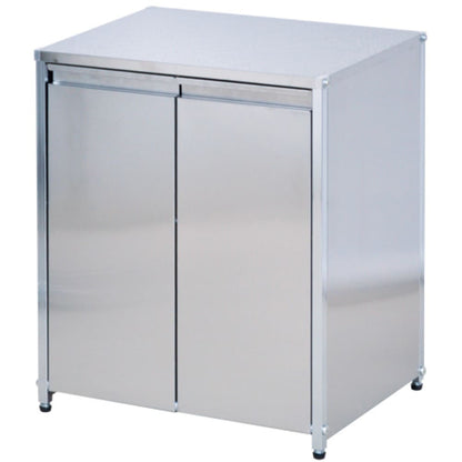 DS51-1 2-Way Stainless Steel Dust Bin 14L 2-Sorting