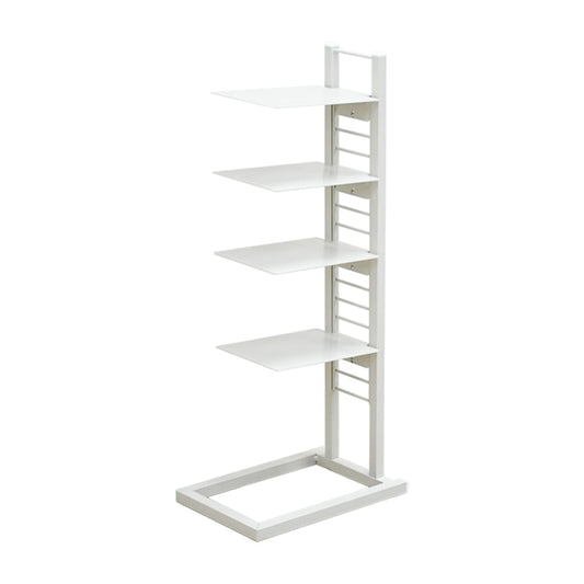 2388IV Float Shoe Rack Single 5-Tier Ivory