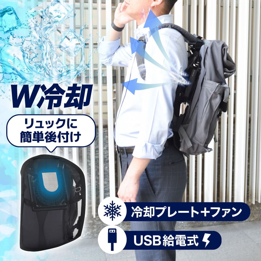 Cooling Backpack with Fan and Cooling Plate RSPCERS