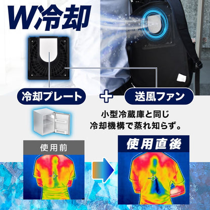 Cooling Backpack with Fan and Cooling Plate RSPCERS