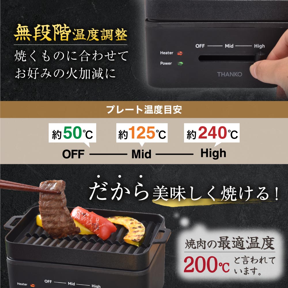 Solo Grill for Tabletop YAKUNKSBK