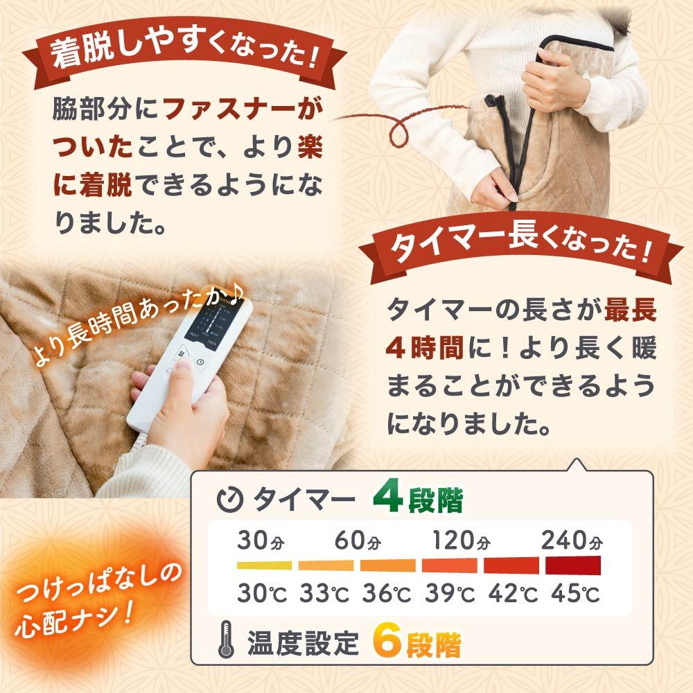 All-Warm Wearable Kotatsu 'Kotampo'