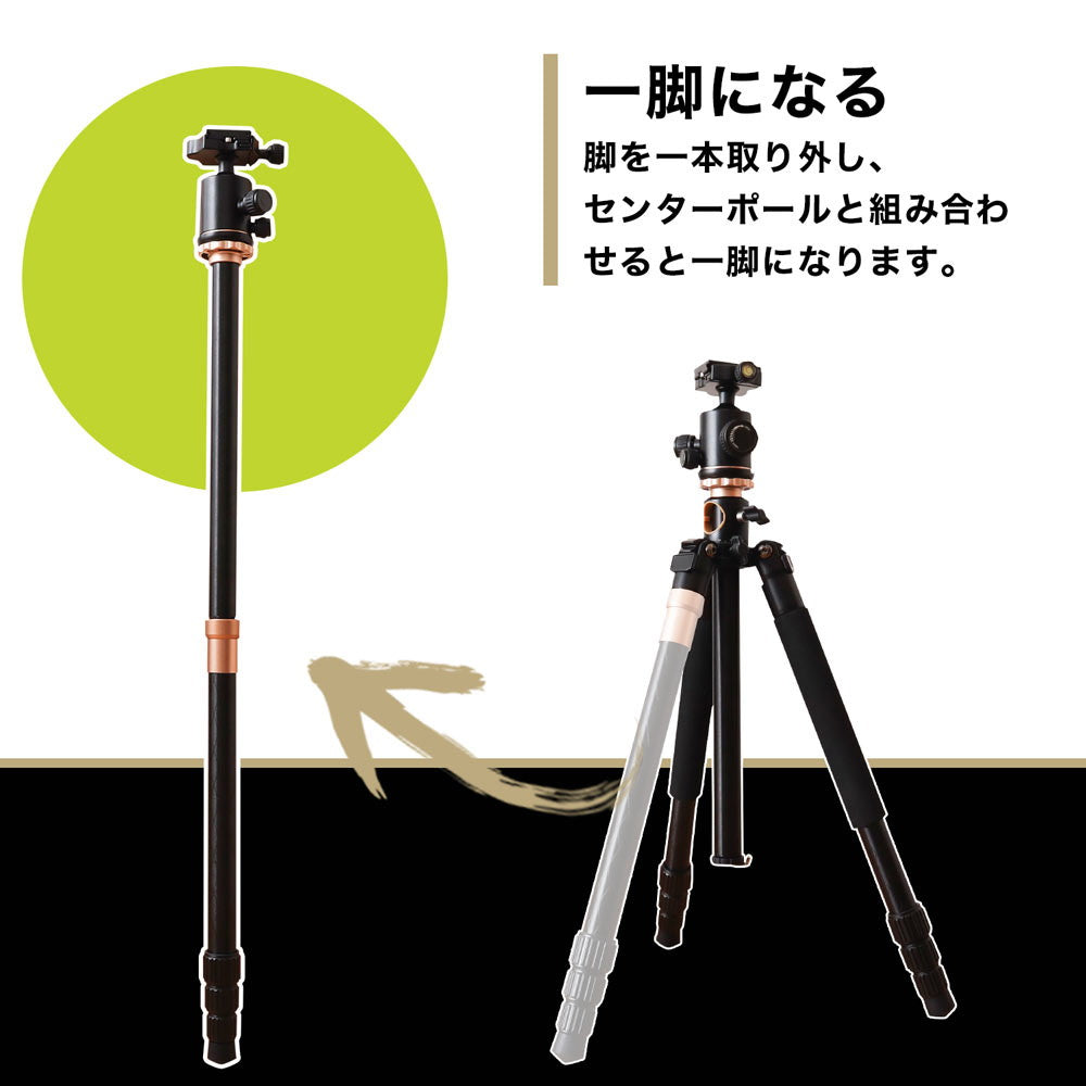 Tripod with Monopod Function 'Overhead Tripod' Holder CWTSAFSBK