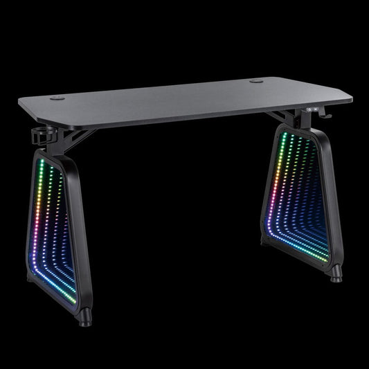 RGB Mirror Gaming Desk - SEEMRGHBK