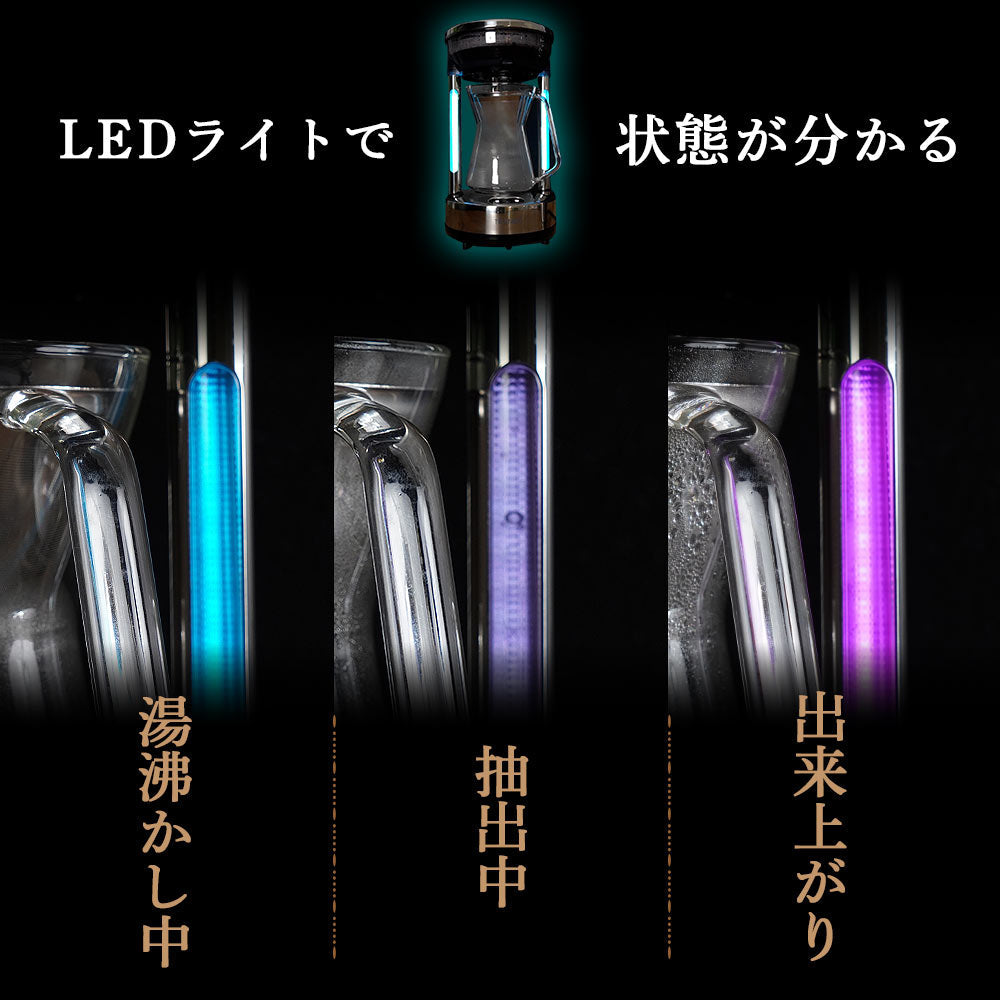 96 Degree Hand Drip Coffee Maker HNDDRPHBK
