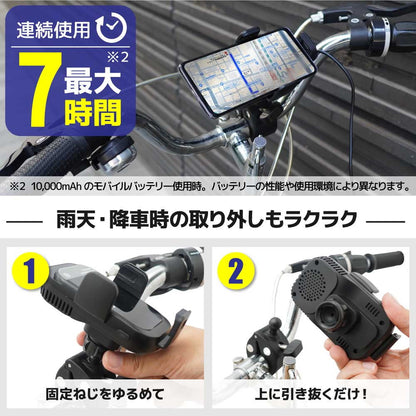 Smartphone Cooling Holder 'Vehicle SmaCool' SMCHBVSBK