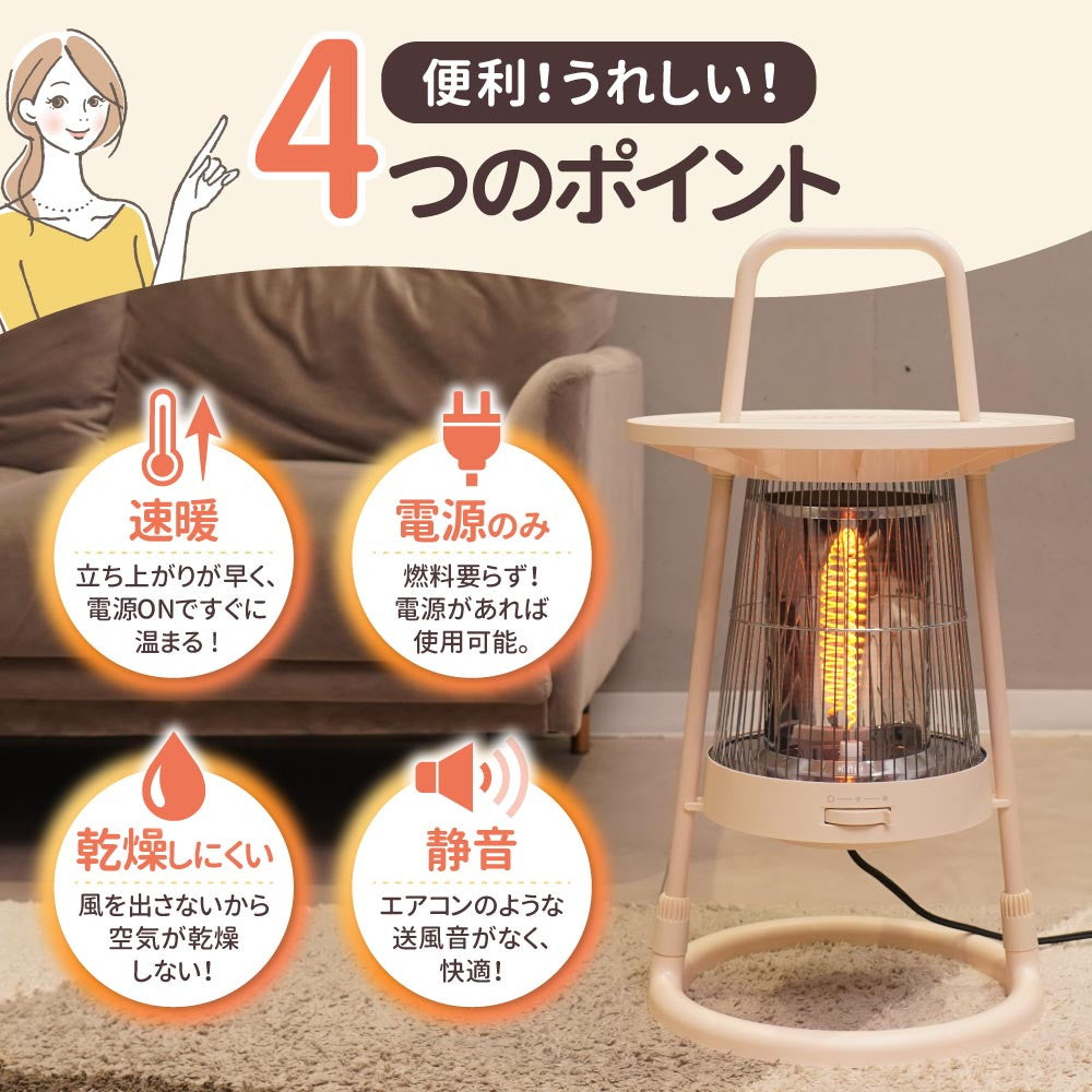 360° Carbon Heater HTCABUHIV