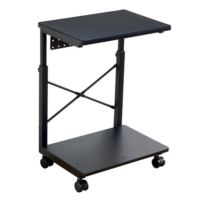 7-Stage Adjustable CPU Cart - Black