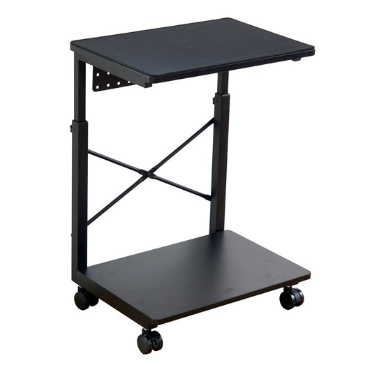 7-Stage Adjustable CPU Cart - Black