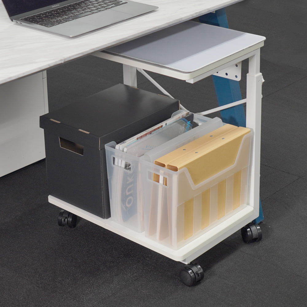 7-Stage Adjustable CPU Cart - Black