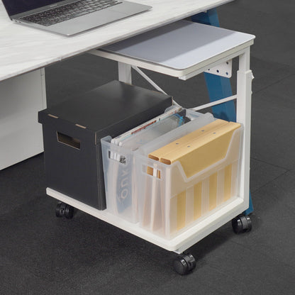 7-Stage Adjustable CPU Cart - Black