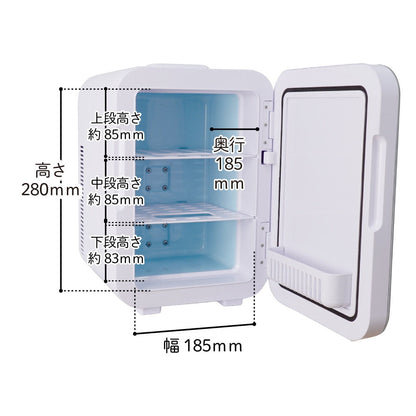 Personal Quiet Cooling and Heating Box 10L TKTE24SWH