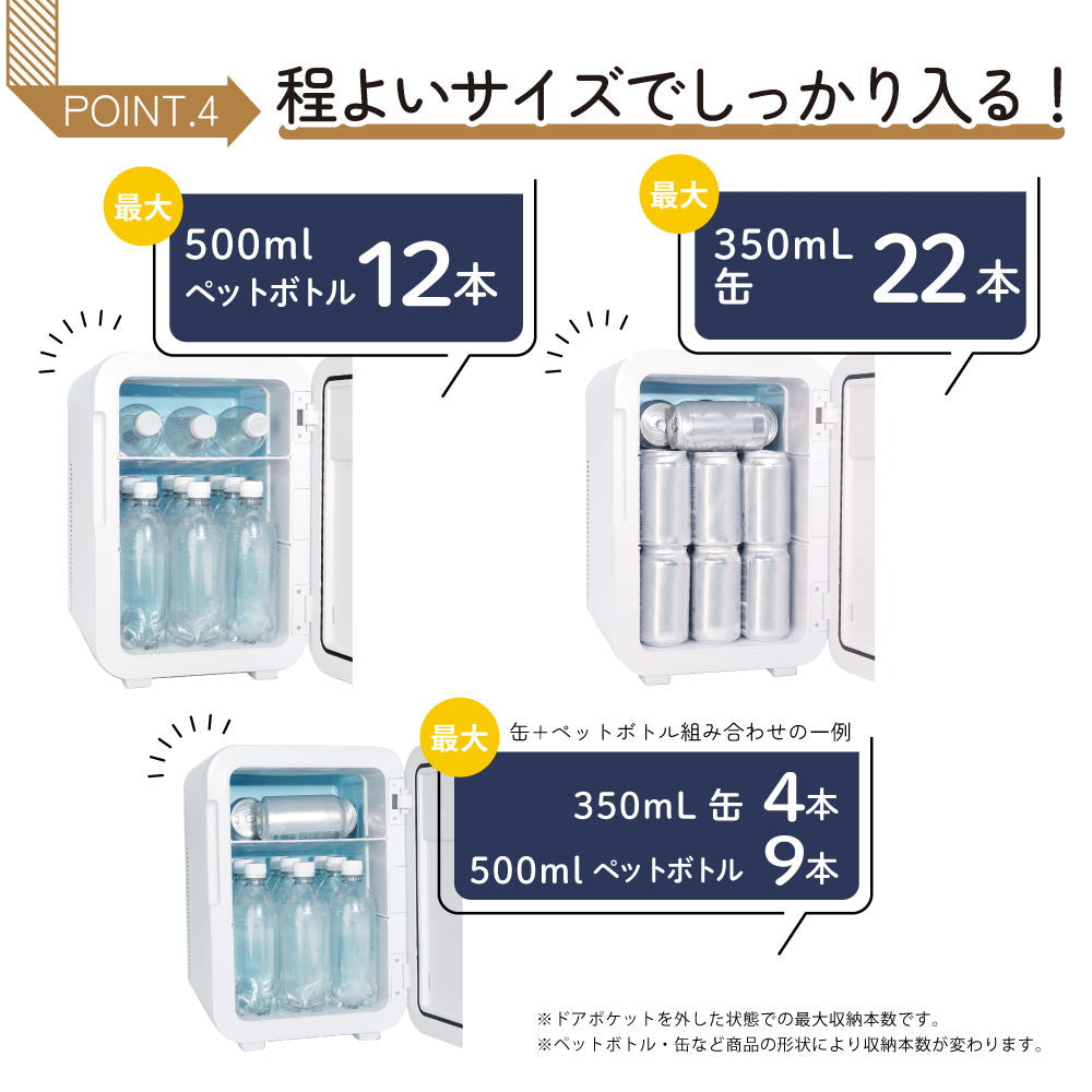 Personal Quiet Cooling and Heating Box 20L TKNJ24SWH