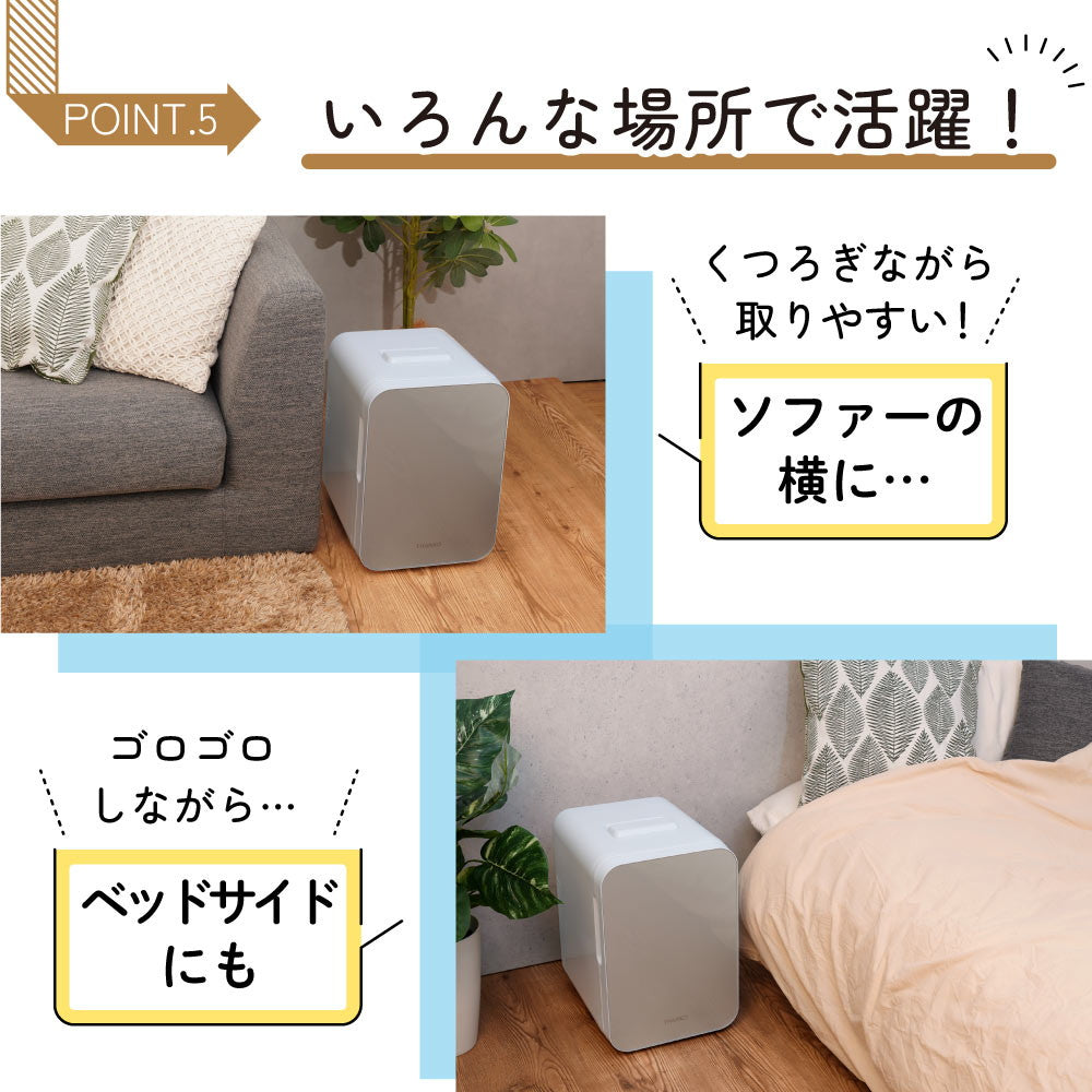 Personal Quiet Cooling and Heating Box 20L TKNJ24SWH