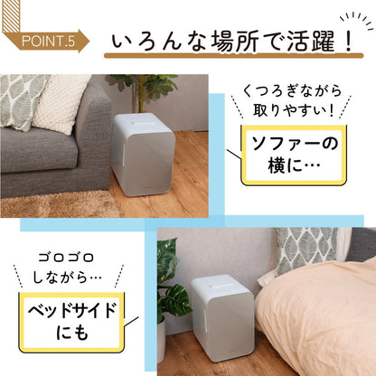 Personal Quiet Cooling and Heating Box 20L TKNJ24SWH