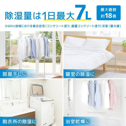 Compressor Type 'Anywhere Compact Dehumidifier' CMDE25SWH
