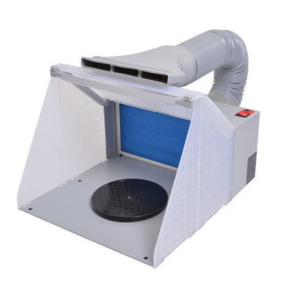 LED Light Powerful Fan Spray Booth TBTN25HGY