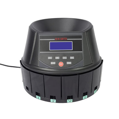Electric Auto Coin Counter CNCT25SBK