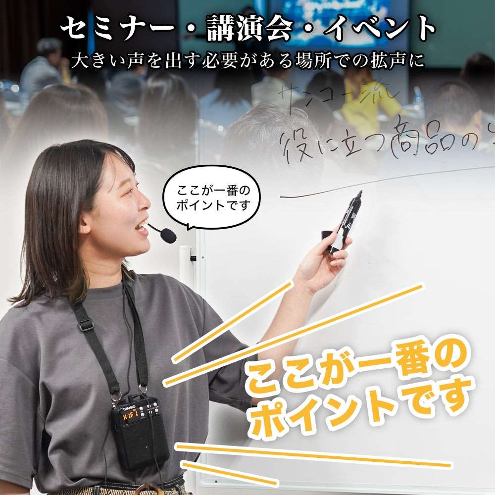 Multi-Functional Portable Megaphone PRLU25SBK