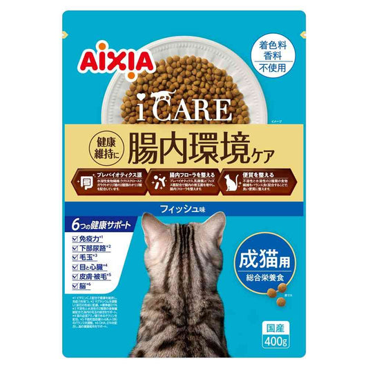 Aixia i CARE Cat Dry Fish Flavor 400g