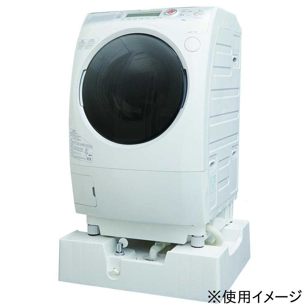 Washing Machine Waterproof Pan with Water Supply Valve TPRF740-W3-FN