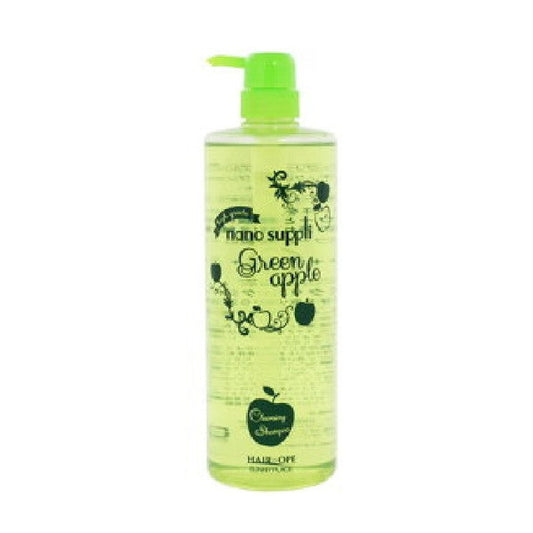 Sunny Place Nano Supplement Cleansing Shampoo Green Apple 1000ml