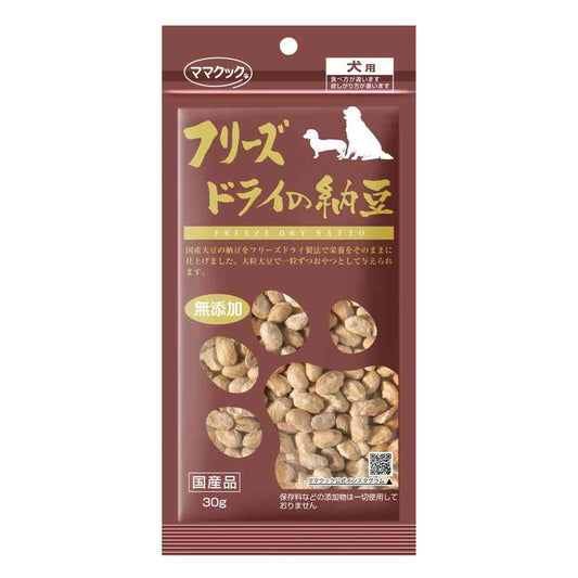 Mama Cook Freeze-Dried Natto for Dogs 30g