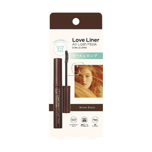 msh Love Liner All Lash Mask Curl & Long Mascara Brown Black