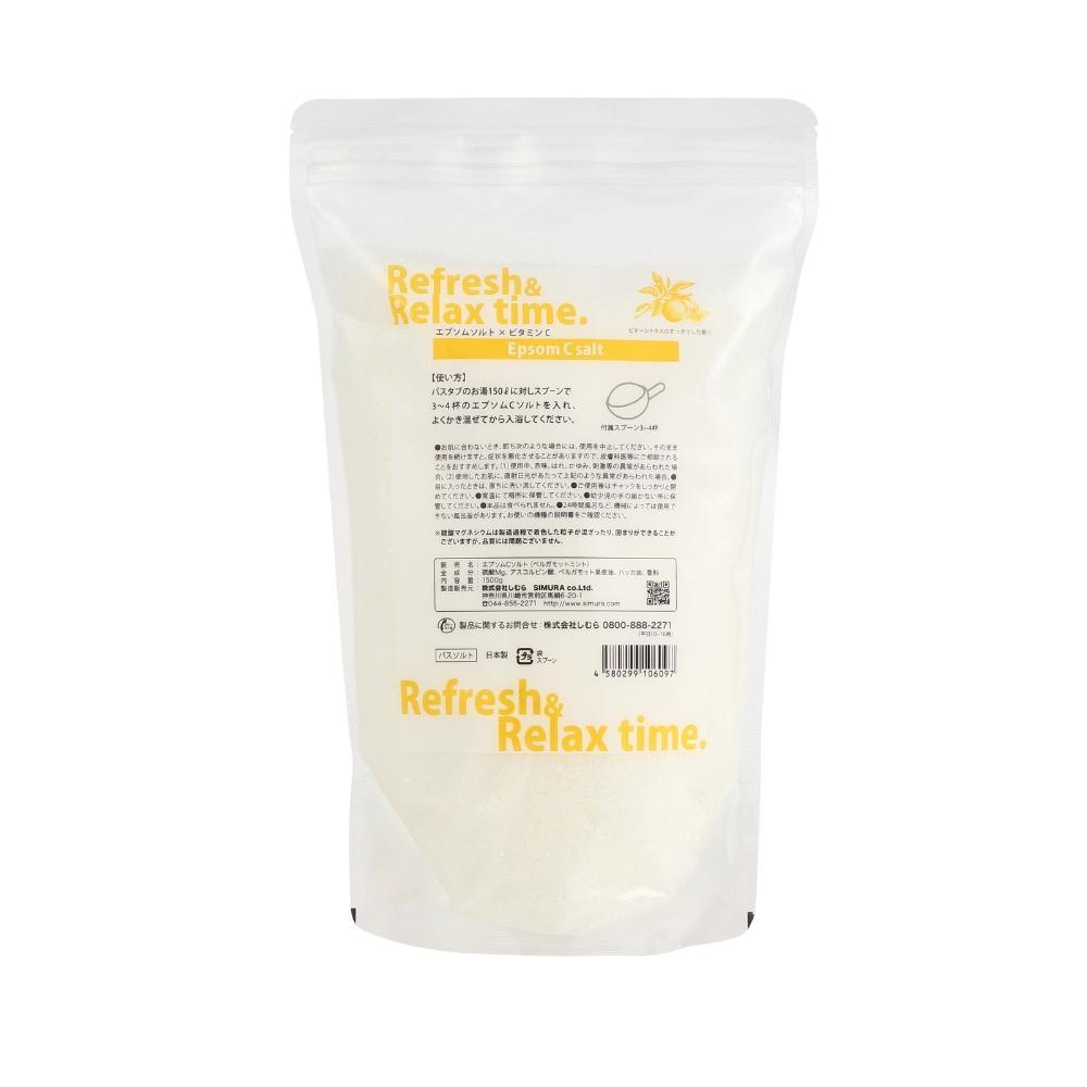 Shimura Epsom C Salt Bergamot Mint 1500g