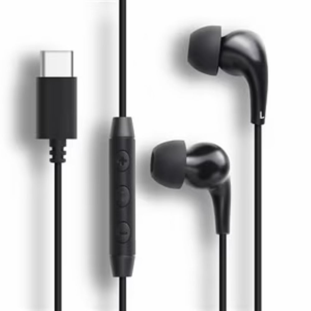 FSC TYPE-C Connection Earphones FS-CEMS01-BK