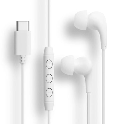 FSC TYPE-C Connection Earphones FS-CEMS01-WH