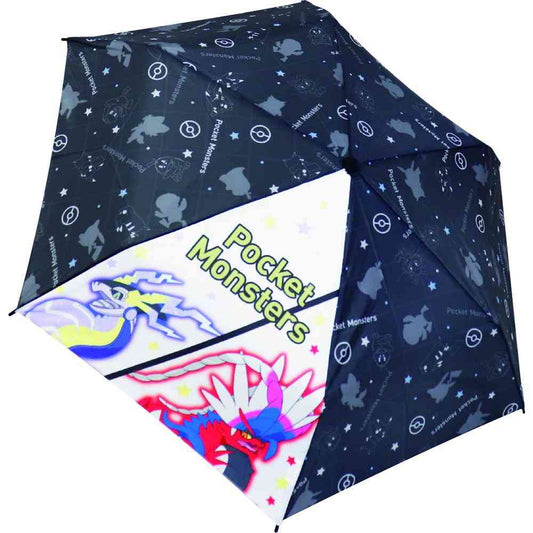 J's Planning Folding Umbrella Pocket Monsters Square Line - 1 Piece