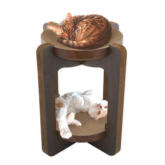 Bari Bari Bowl Tower Dark Brown