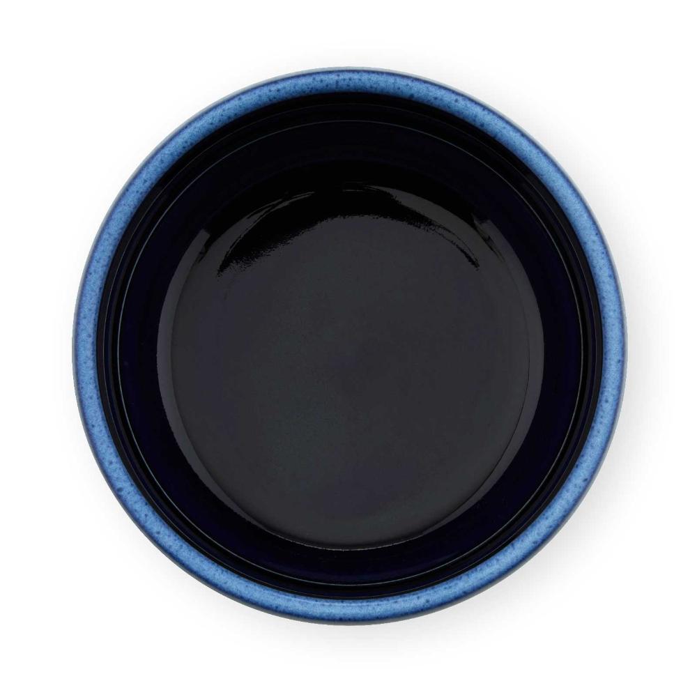 Cat Water Bowl with Legs Made in Japan Blue