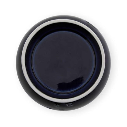 Cat Water Bowl with Legs Made in Japan Blue