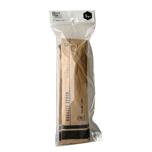 K's International Bagasse Spoon 14cm Pack of 5