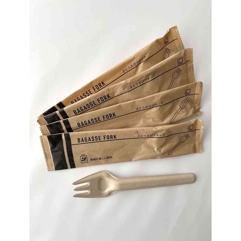 K's International Bagasse Fork 16cm (5 pieces)