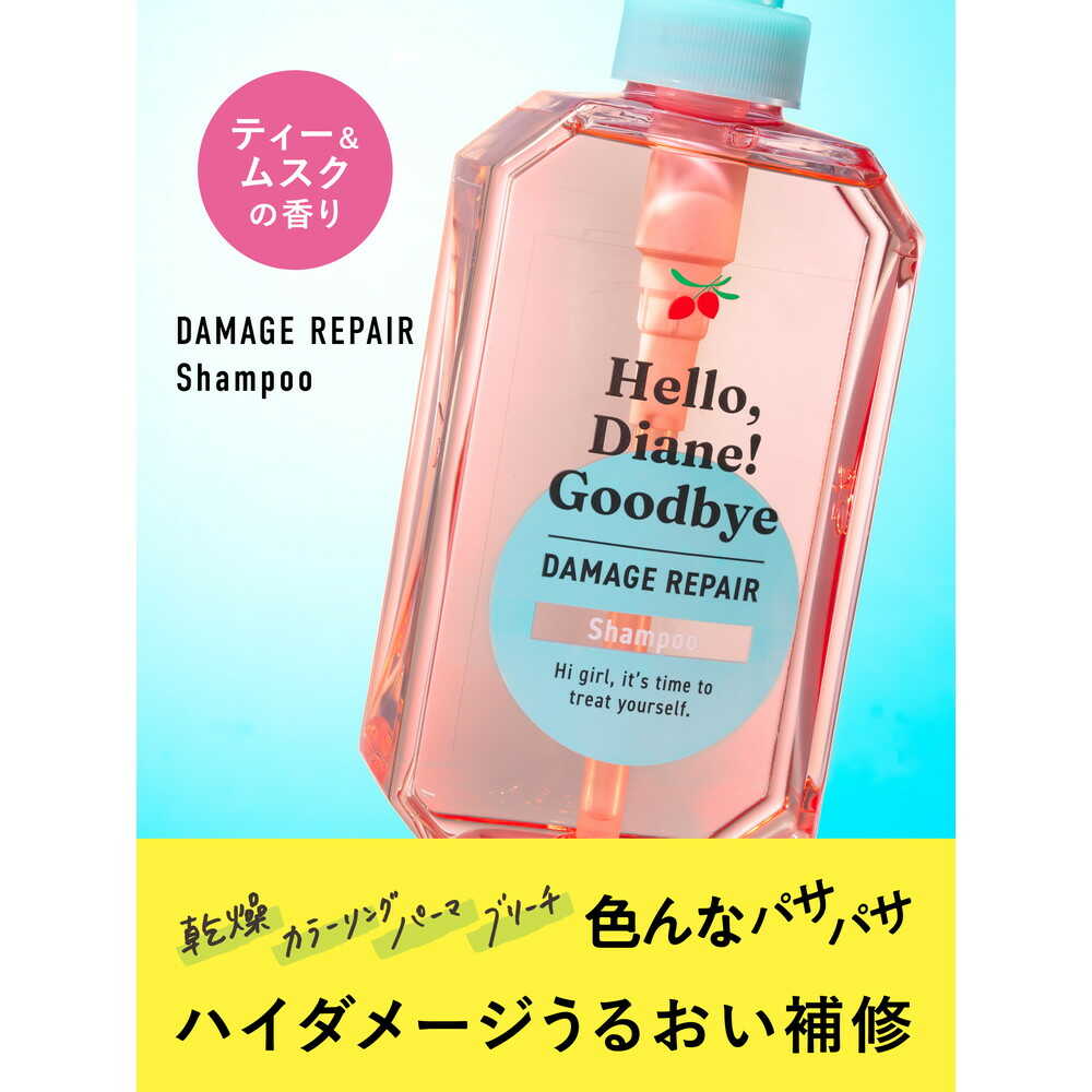 Diane Hello Diane Goodbye High Damage Repair Shampoo 400ml