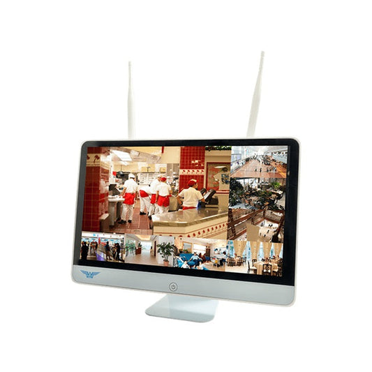 16-Inch Monitor All-in-One NVR WTW-EG2616WHAX-16-8TB