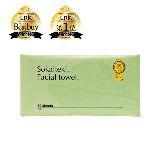 Sokaiteki Facial Towel 60 Sheets